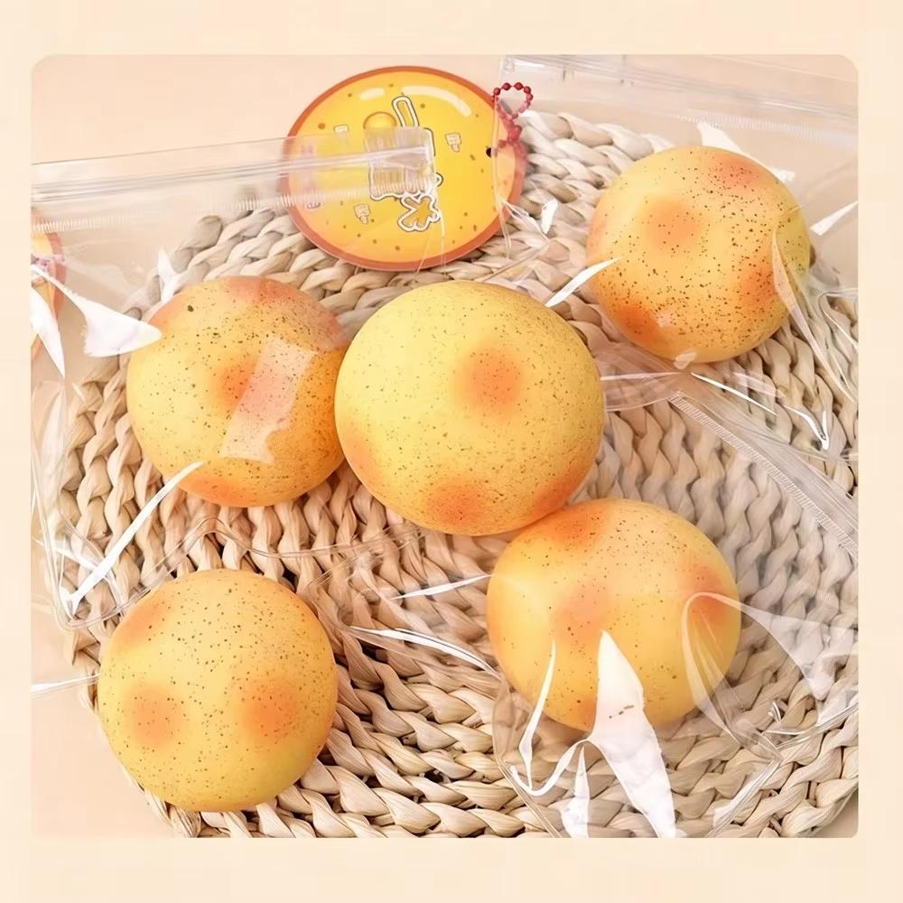 Crunchy Squishy Potato Stress Ball Fidget Toy Crispy Potato Squishy Squeeze Ball Handmade Round Blocks Filled Asmr For Adult