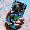 For ZTE Blade A75 5G 6.6" Cases 3D Relief Flower Soft Silicone Luxury Cover for ZTE Blade A75 5G 3D Phone Cases ZTE Blade Z2357N