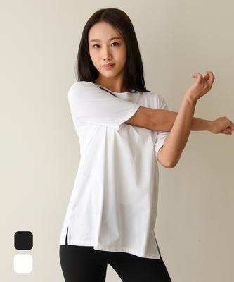 Eiemel [2P] Functional Cool T-Shirt Unisex Ice Cooling Short Sleeve Tee