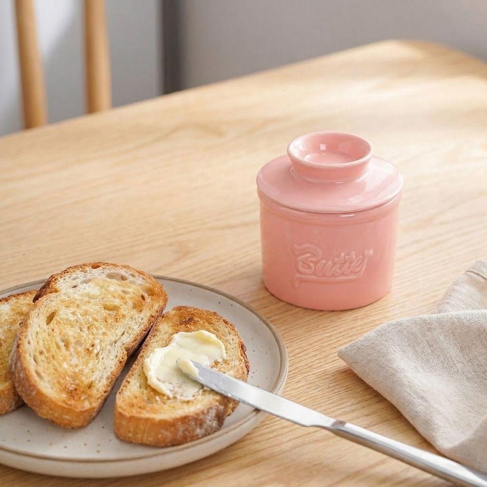 Keep Fresh Butter Bell Crock Sealed Ceramic Butter Crock Simple Butter Keeper  Bread