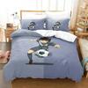 Anime Captain Tsubasa Bedding Set Boys Girls Twin Queen Size Duvet Cover Pillowcase Bed Kids Adult Fashion Home Textileextile