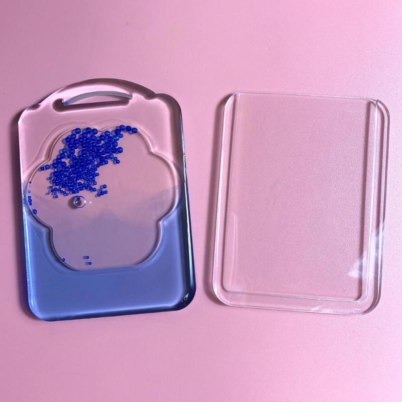 Resin Silicone Molds Quicksand Casting Molds Epoxy Resin Shaker Mold for Pendant Jewelry Decoration Craft Making DIY