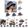 Mens Outdoor Windproof Bucket Hat With Button Brim Perfect For Fishing And Hiking