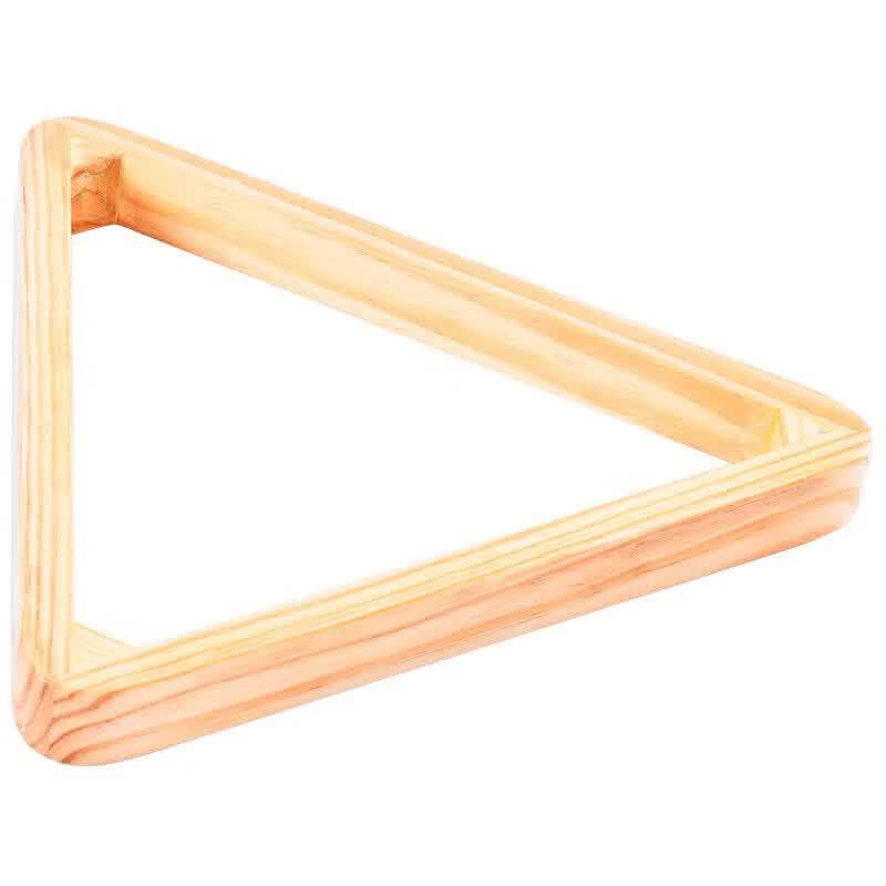 Solid Wood Billiard Triangle Ball Rack for Black 8 Pool