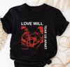 Lil Peep Love Will Tear Us Apart Grunge Unisex T-Shirt Q3321