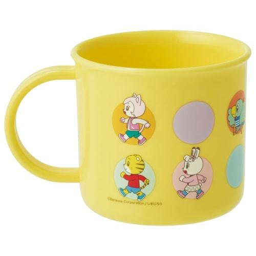 Skater Children's Plastic Lunch Cup, 200ml, Dishwasher Safe, Made In Japan, Shimajiro Dots Design, for Boys and Girls, KE4AAG-A