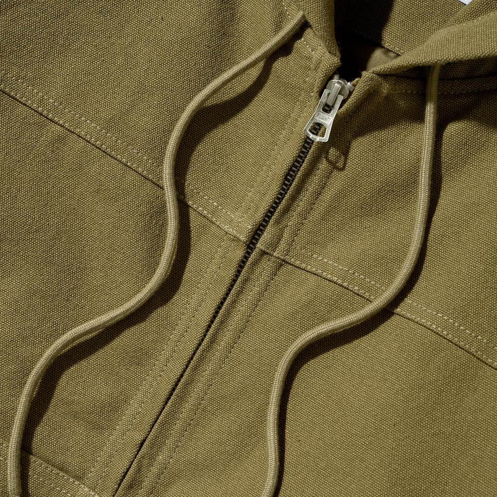 Filluminate Heavy Work Hooded Jacket - Khaki