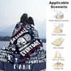 Baseball111 Customize Your Name Blanket Lightweight Personalized Blanket Warmthful Decor Suitable for Picnics Livingroom Office Nap