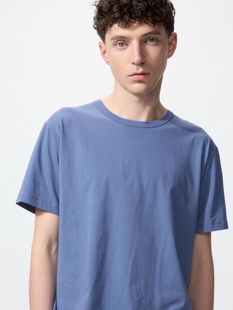 Uniqlo Japan Air Rhythm Cotton Crewneck Tee