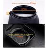 Camera Vintage Style Square Lens Hood Shade Metal Interface Mask Silver Black Light Shield Cover 37 39 40.5 43 46 49 52 55 58mm