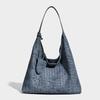 Handmade woven bag commuter high sense versatile tote bag shoulder messenger women's bag