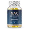 NAC 1200mg con Selenio, B6 e B12 – Supporto Immunitario e Epatico, 120 Capsule Morbide
