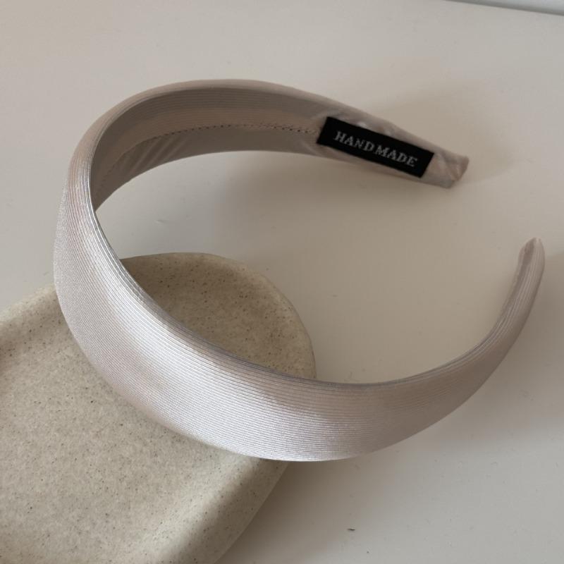 Softly Shining Wide-edge Sponge Hairband, Fashionable Hair-stabilizing Headband, High-crown Hair Clip