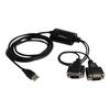 Câble Adaptateur FTDI USB Vers Série RS232 2 Ports - Adaptateur FTDI USB Vers Série À 2 Ports Avec Mémorisation COM - ICUSB2322F