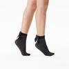 1 Pair Women's Cool Girls Lace Bow Ruffle Socks Japanese Kawaii Cute Socks Women Black Socks Shining Socks
