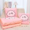 Convertible Sofa and Car Pillow-Blanket Combo - Foldable Office Nap Cushion