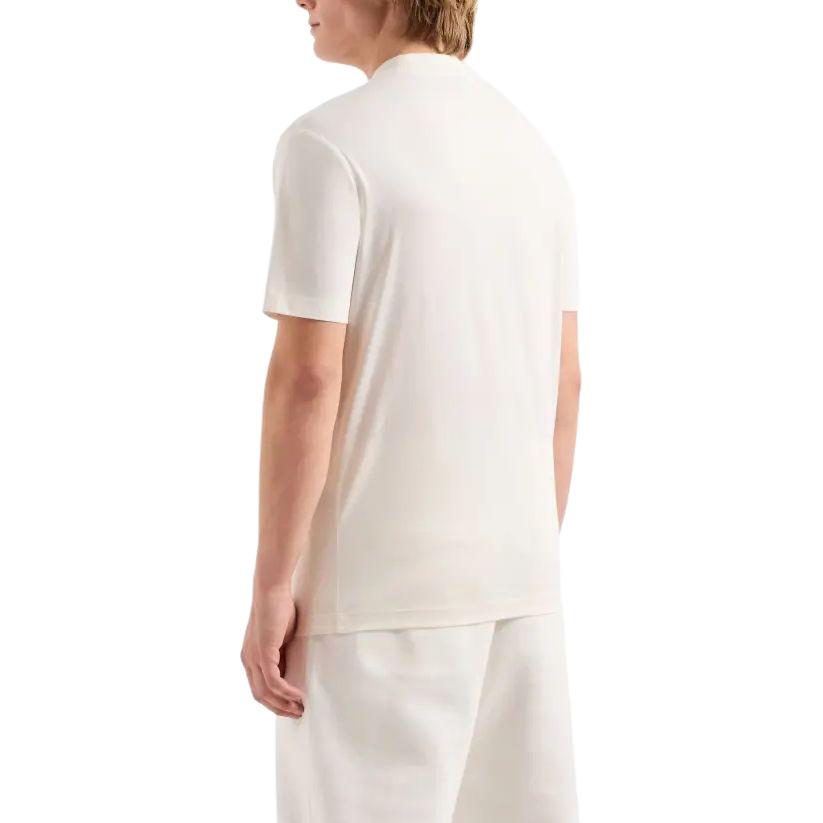 Emporio Armani T Shirt Unisex Ecru 3D1TG3-1JPZZ-01A2