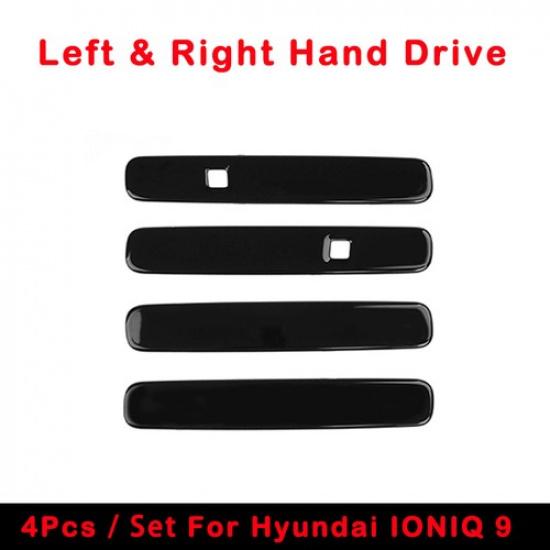 Tuning Carbon Fiber ABS Door Handle Cover Trims For Hyundai IONIQ 9 Accessories