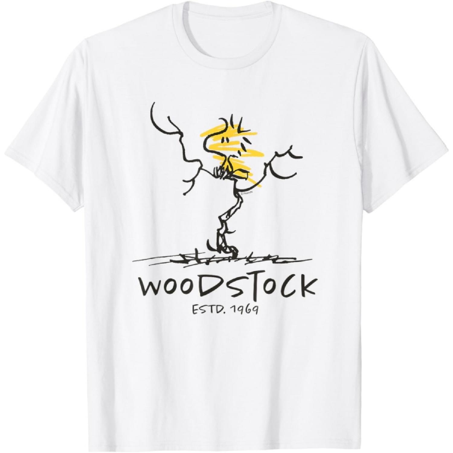 Peanuts - Woodstock Estd T-Shirt XXXXXL белый