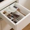 Household Drawers Kitchen Dormitory Tableware Retractable Square Frame Sorting Storage Box
