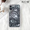 Applicable To IPhone16 New Halloween Horror Eye Phone Case