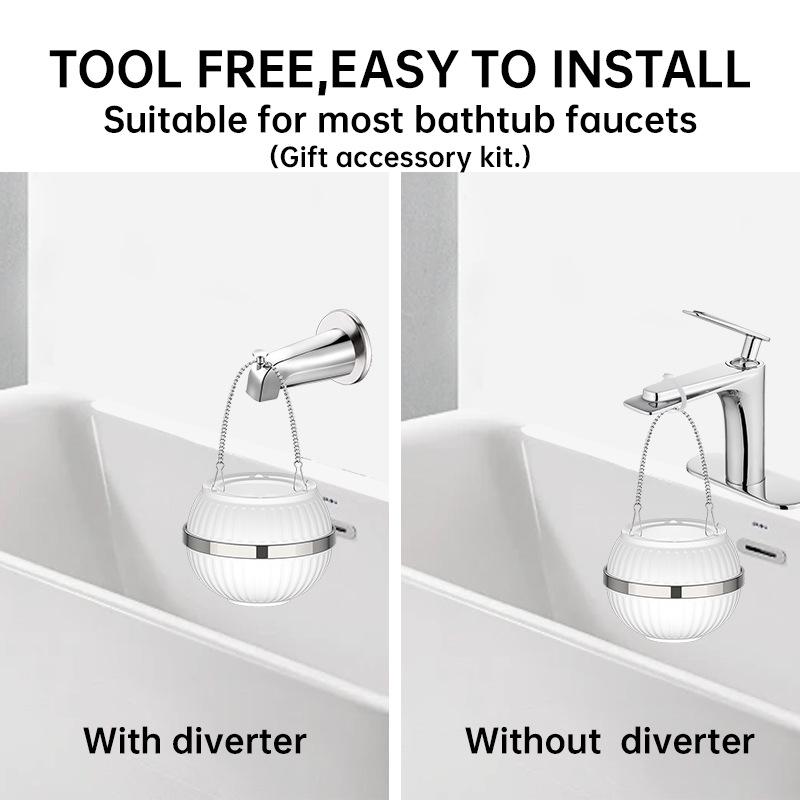 Universal Wall-Mounted Bathtub & Shower Water Purifier - No Installation Needed