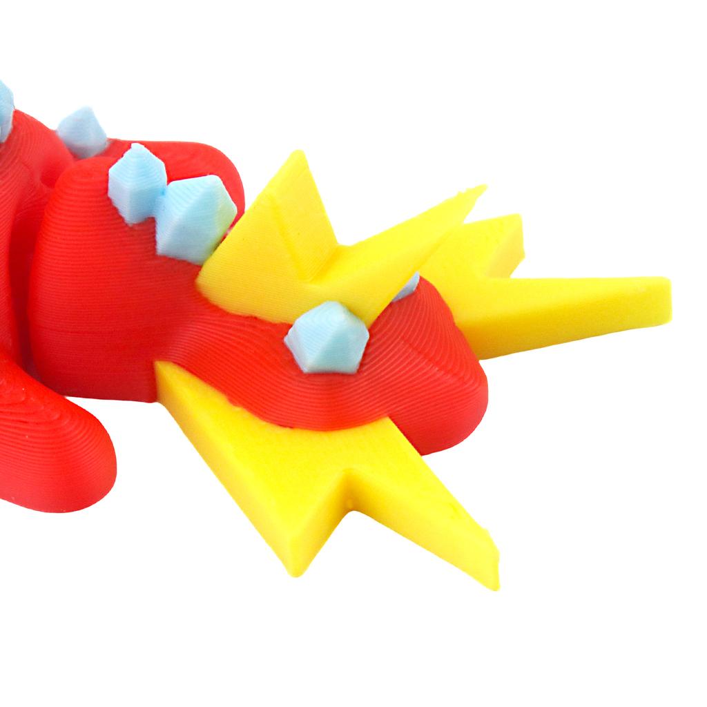 3D Printed Lightning Dragon, With Movable Joints, Collecting And Displaying Art Pieces, And Complex Designed Dragon Toys