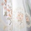 3D Embroidered Floral Tulle | Luxurious European Design | Grommet Tops, Beaded Ropes and Lace Valances | Bedrooms and Living Rooms