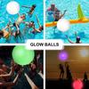 16 Colors Floating Pool Lights 38cm Large Inflatable Pool Beach Ball For Water Pool Party Outdoor Balloon LED Garden Ball Light