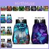 Minecraft Double Sided Backpack For Kids Lightweight And Breathable School Bag