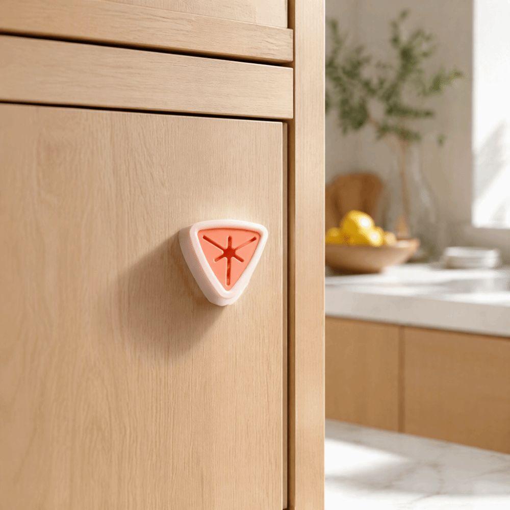 8PCS Self-Adhesive Kitchen Towel Hook 1.97in×1.97in×0.87in Rag Stopper Rack For RV