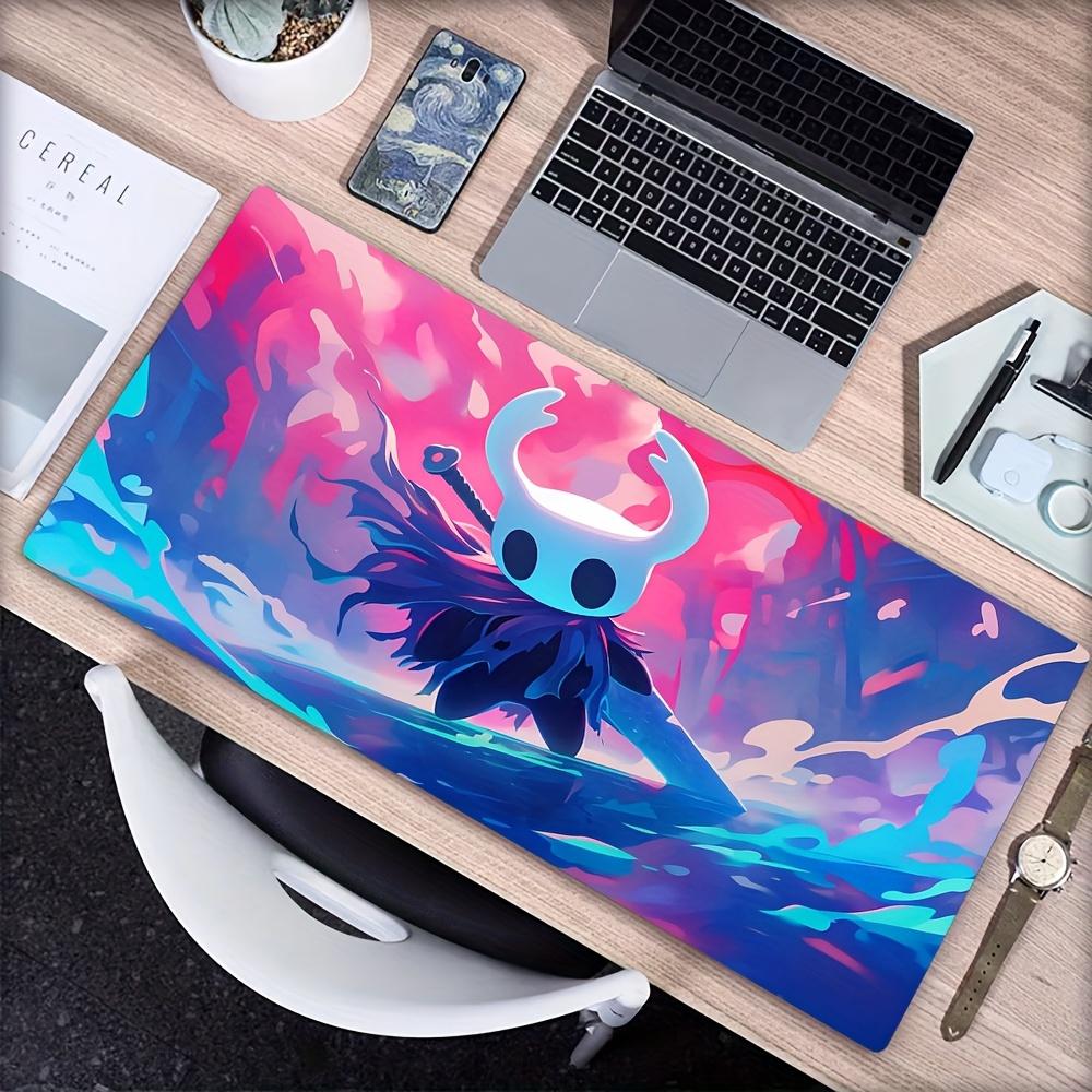 Extended Gaming Mouse Pad Large Desk Mat Soft Cloth Surface Stable Rubber Base for PC Laptop Keyboard Office Desk Setup Desk Pad