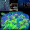 100 Piece Luminous Star Wall Sticker, Suitable for Bedroom, Ceiling, and Wall Decoration, Creating An Exclusive Starry Sky Wall