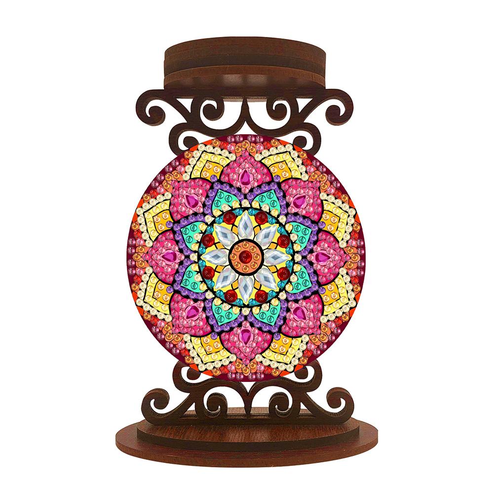 

Animals Diamond Painting Candle Holder Ornaments Aromatherapy Candle Holder 5D DIY Diamond Art Mini Candle Holder for Home Decor