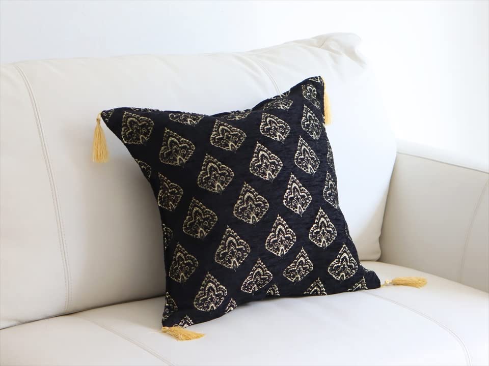 Turkish Design Chenille Cushion Cover Yaplak -