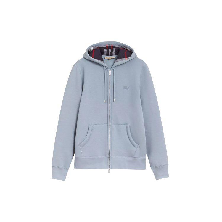 Burberry Clarendon Zip Up Check Hoodie 40569551