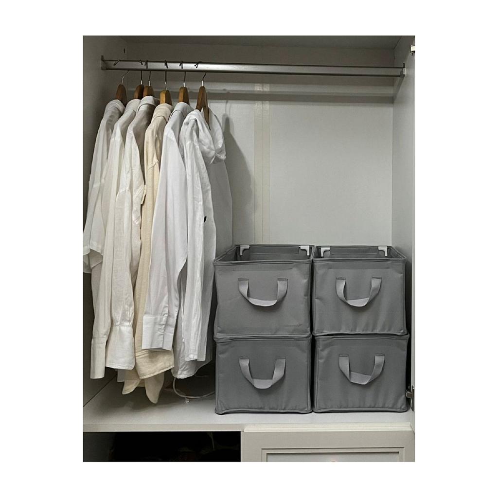 1 Closet Organizer Shelf Organizer Storage Foldable Clothes Organizer 45x25x20