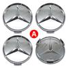 CRX1 Car Wheel Center Hub Caps 56mm 60mm 75mm ABS For Mercedes Benz W205 W166 W167  B C E S Class C200L GLC GLK CLA Replacement Parts