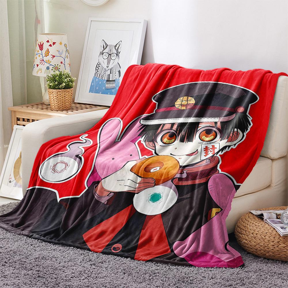 Toilet‑Bound Hanako‑kun2 Flannel Blanket, High quality Comfortable for All Seasons, Home Decor, Warmth and Comfort
