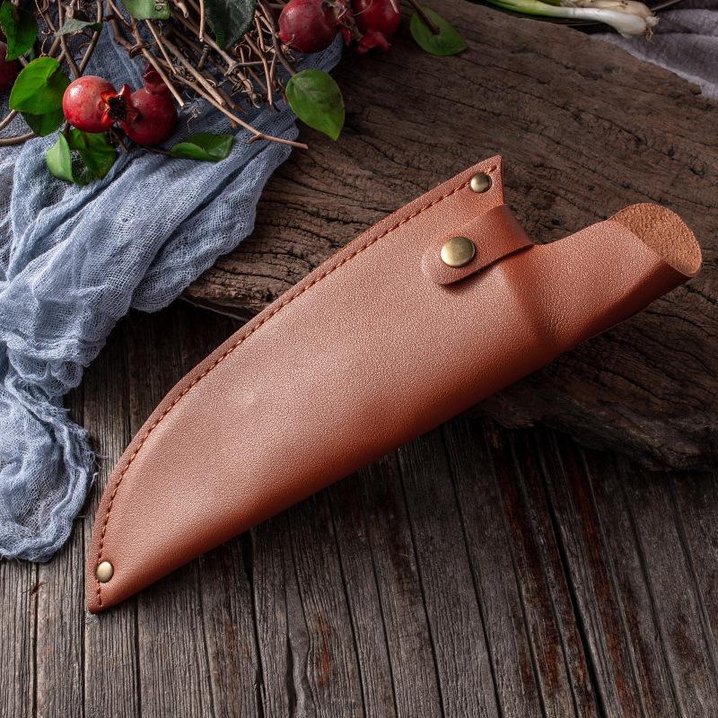 Kitchen Cleaver Forged Butcher Knife Household Slicing Meat Fish Cutting Chef Cooking Tools