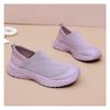 Women's Versatile Spring New Fly Woven Breathable Casual Shoes with Soft Soles That Are Not Tiring for The Feet