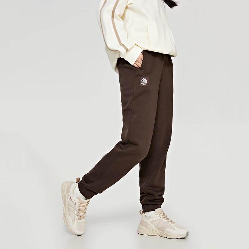 Kappa Women s Fleece-Lined Tapered Knit Sweatpants S