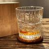 Whisky Glass Cocktail Wine Glass Creative Glacier Vodka Wine Cup Japanese Bar Whiskey Beer Glass Leaf Cup Transparent Brandy Cup
