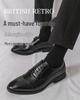 Men's Large Size Formal Leather Shoes - Business, Nightclub, Wedding Groom Collection
