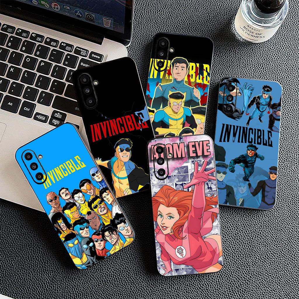 Atoms I-Invincibles Eves Superhero Cover for Samsung Galaxy S25 S24 S23 FE Ultra Plus S7 Edge S25+ S24+ A56 5G + Phone Case