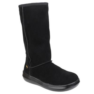 Womens/Ladies Sugardaddy Suede Pull-On Boots