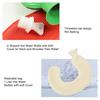 1L Hot Water Bottle U Shaped Hot Water Bag for Winter Neck Shoulder Warm with Soft   Cover