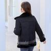 2024 Women's Autumn/Winter Lamb Sheepskin Fur Jacket - Short, Thickened, Petite