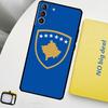 Kosovo Passport Flag Phone Case For Samsung Galaxy S25 S26 Ultra S20 S21 S22 S23 Plus S10 S25 FE S24 Ultra Cover