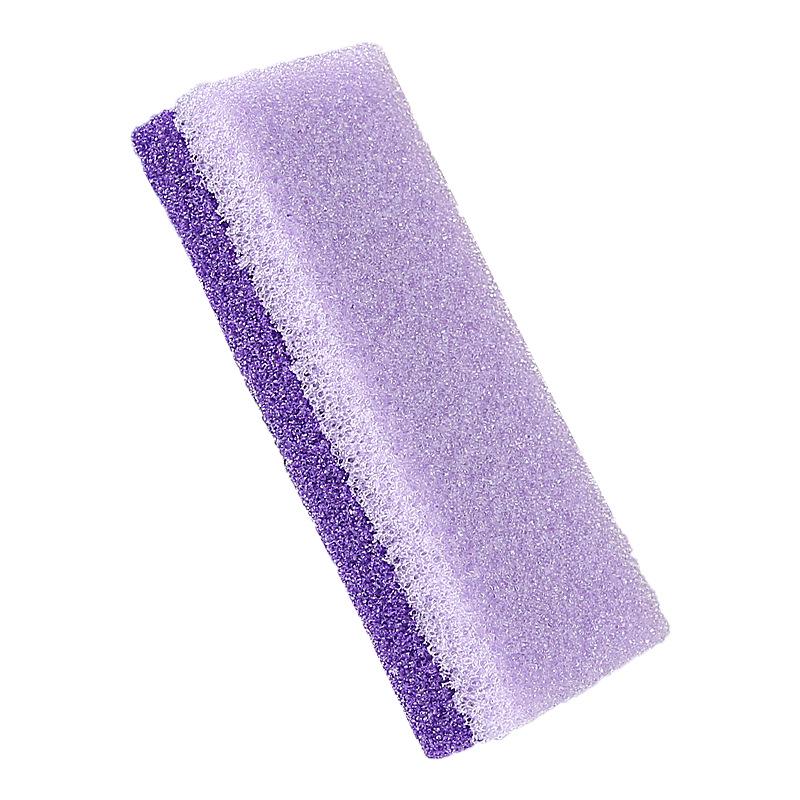 Double-Sided Striped Pumice Foot File: Pedicure Tool for Foot Massage and Dead Skin Removal.